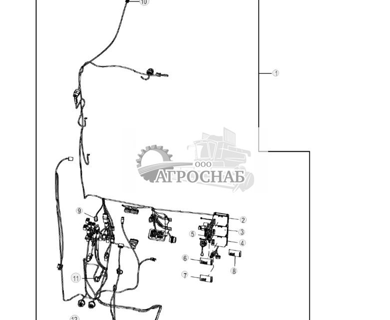 Жгут проводов внутри кабины - ST859394 421.jpg